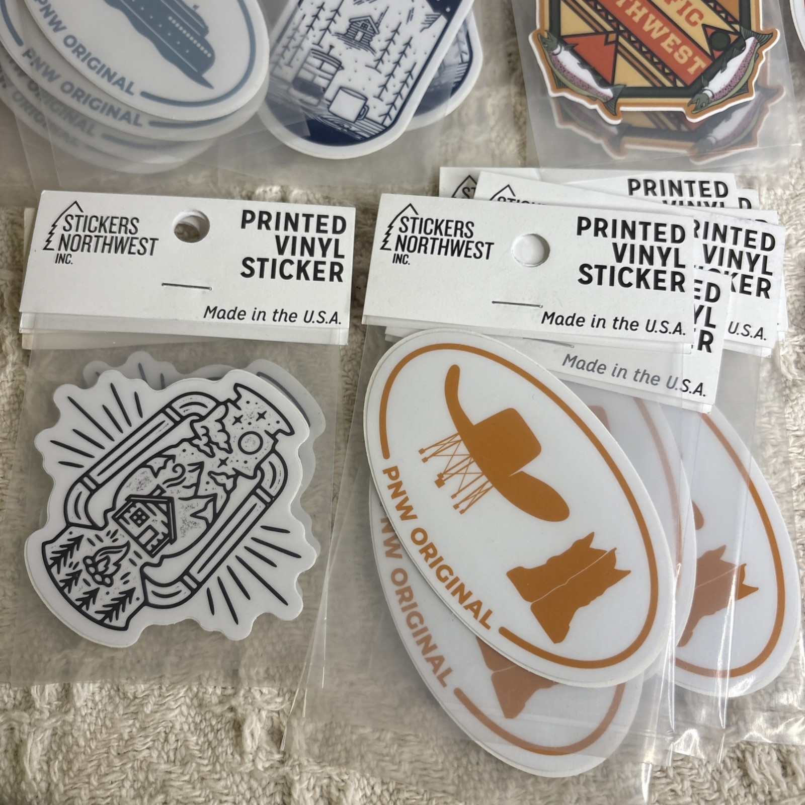 24 Printed Vinyl Stickers Stickers Northwest Inc Made In USA