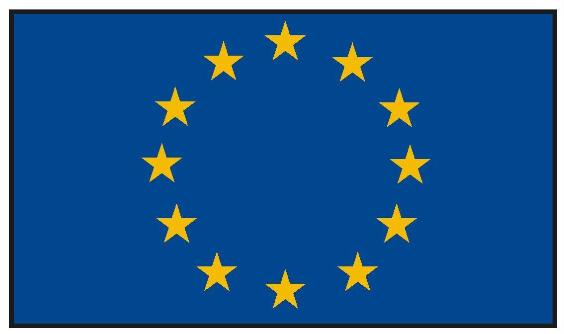 European Union International Flag Sticker Decal F158