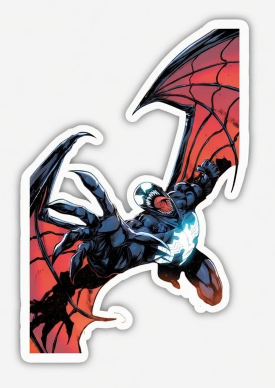Venom Waterproof Die-Cut Sticker