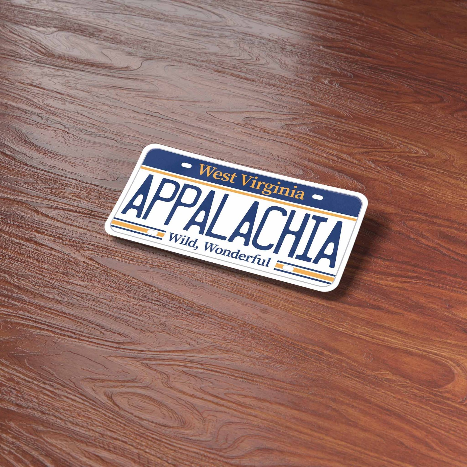 West Virginia License Plate Bumper Stickers – Choose Your WV Decal for Laptop