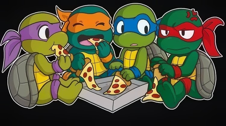 TMNT STICKER X VYNIL HIGH GLOSS DIECUT STICKER X 3X2 INCHES STICKER X TMNT STICK