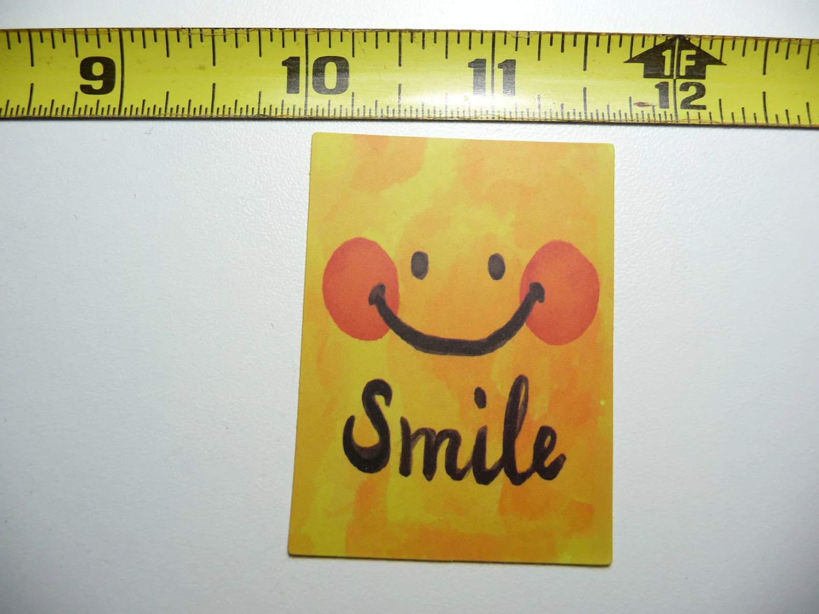 SMILE FACE CHEEKS SMALL STICKER DECAL MOTIVATIONAL POSITIVE ATTITUDE MOTIVATE
