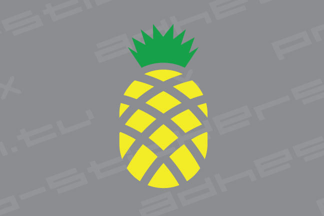 Pineapple – Hawaii Vinyl Decal Sticker