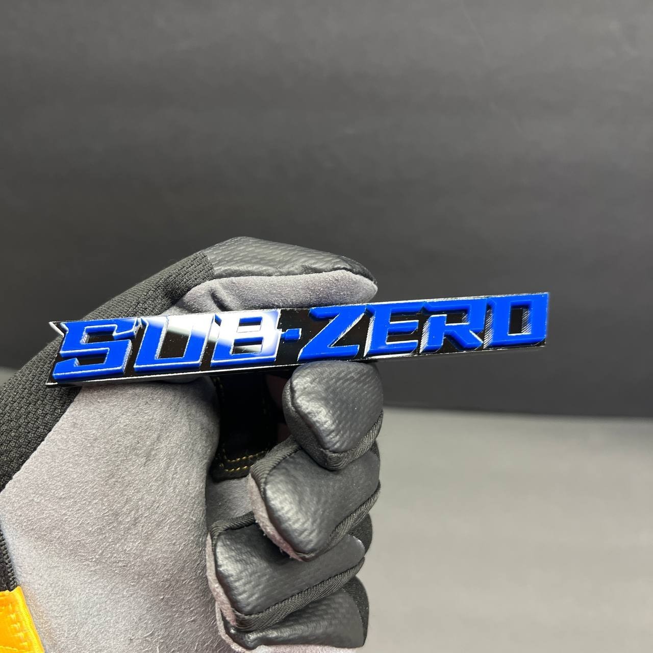 Custom Laser Cut Acrylic Badge Emblem for Car MultiColor PersonalizedName