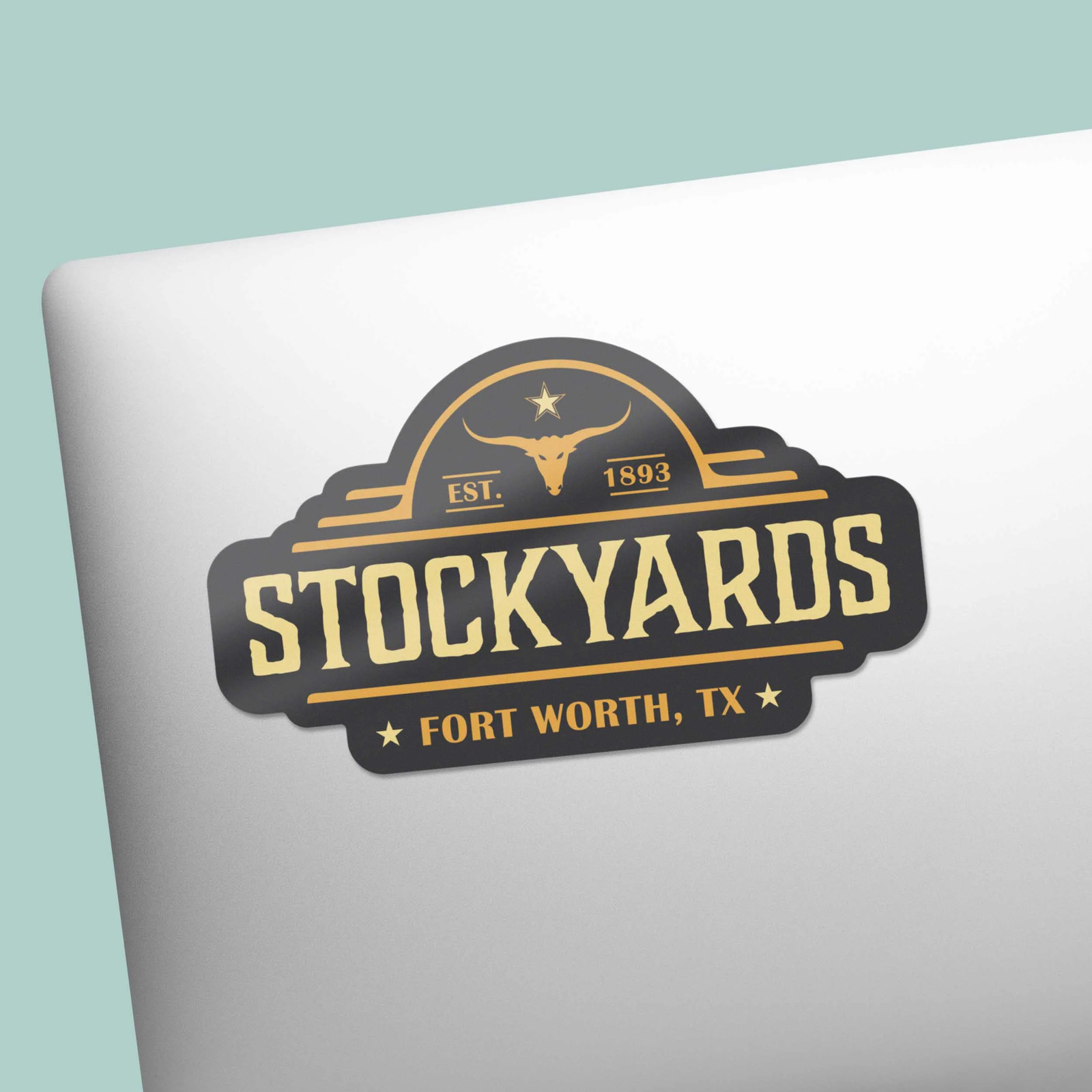 Fort Worth Stockyards Sticker