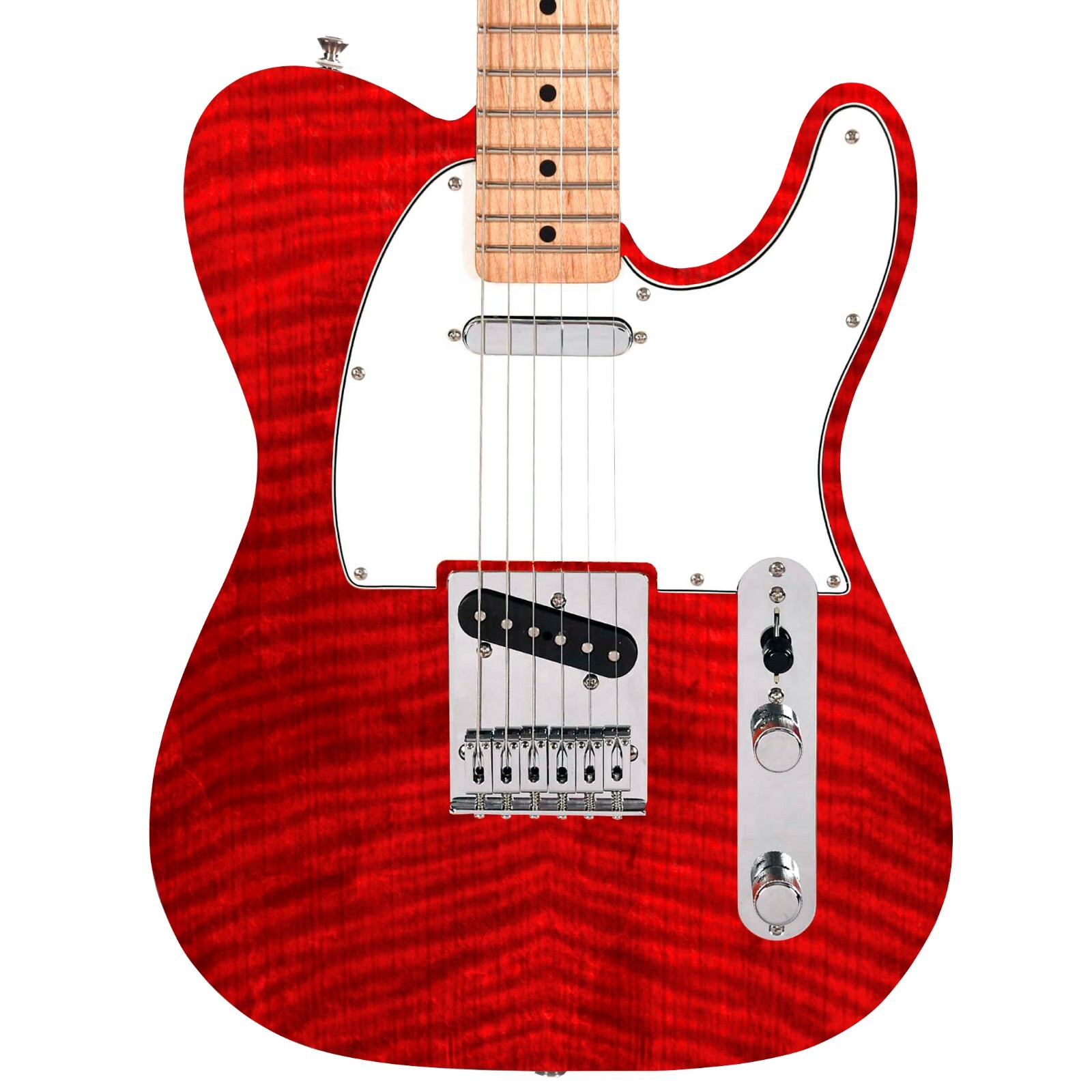 Guitar,Bass,Acoustic Skin Wrap Laminated Vinyl Decal Sticker Blood Flame GS82