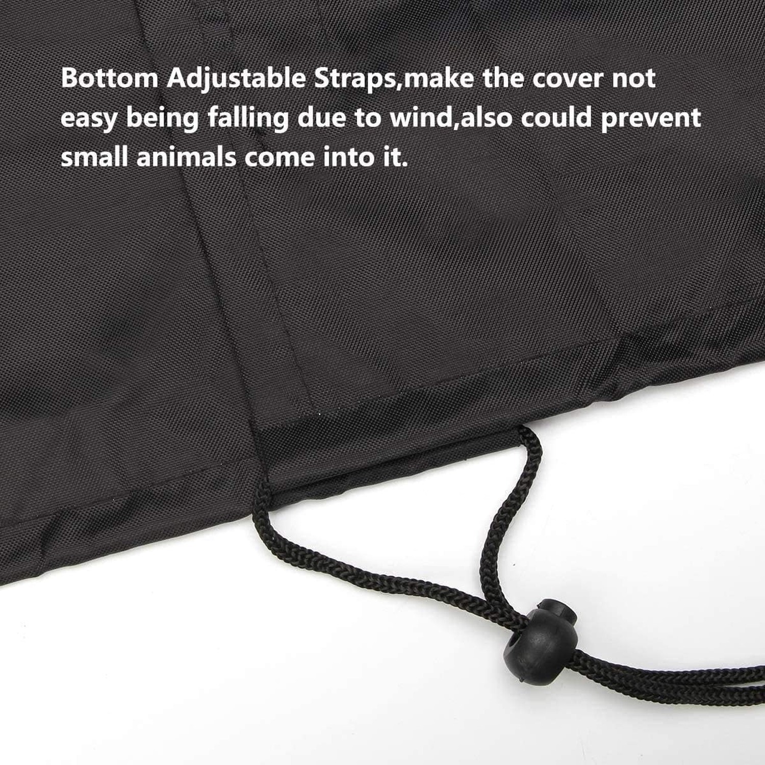 Air Conditioner Cover for Outside Units with Windproof Straps & Reinforced Bu…