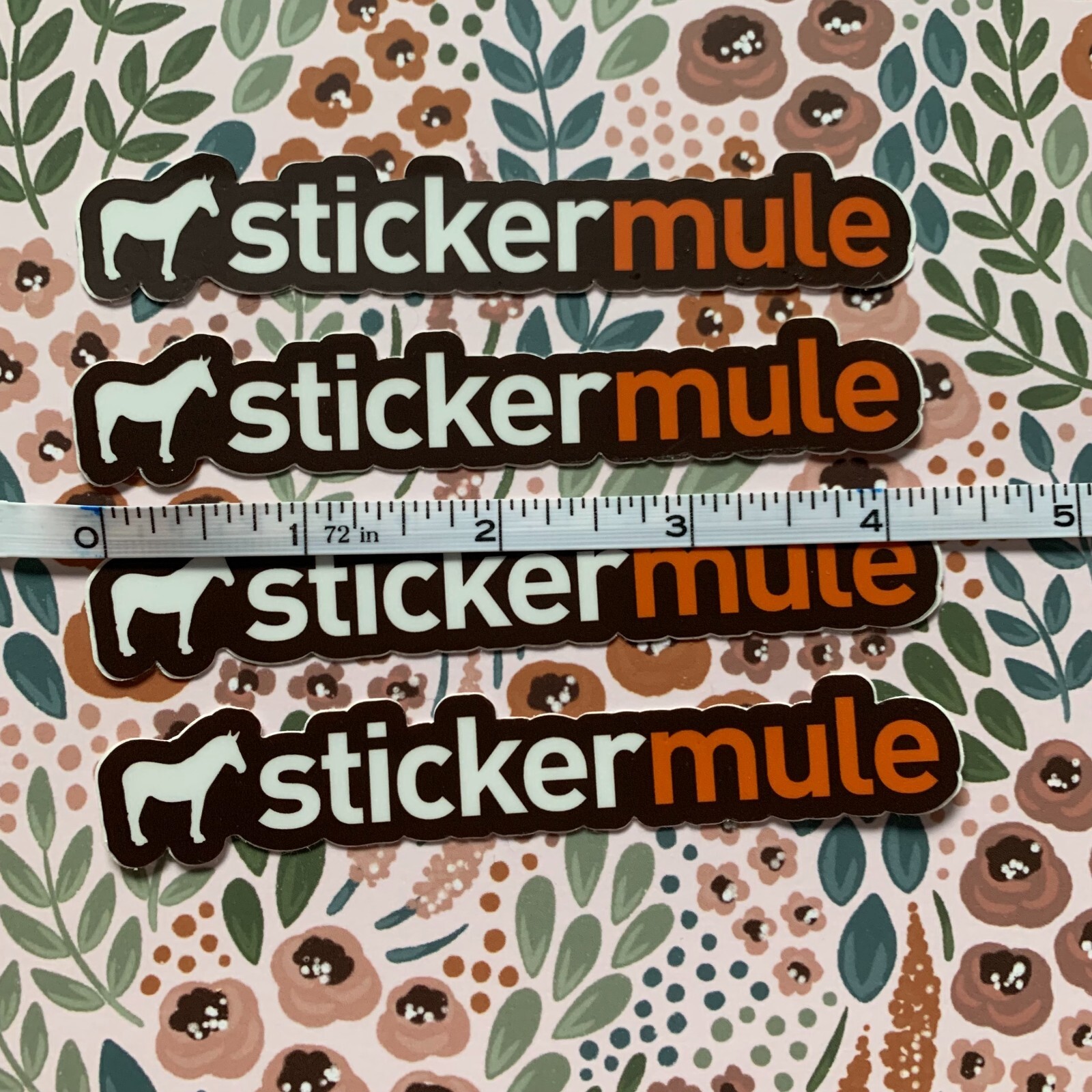 Set of 8 Sticker Mule Logo Vinyl Stickers Decals Pack Lot Cartoon Donkey Cute