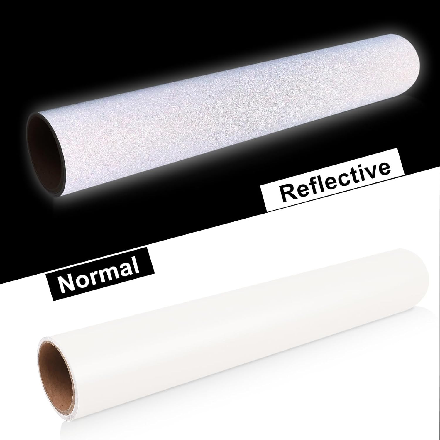 WRAPXPERT Reflective Vinyl – White, 12" X 5Ft for Mailbox Numbers, Cars, Trucks,