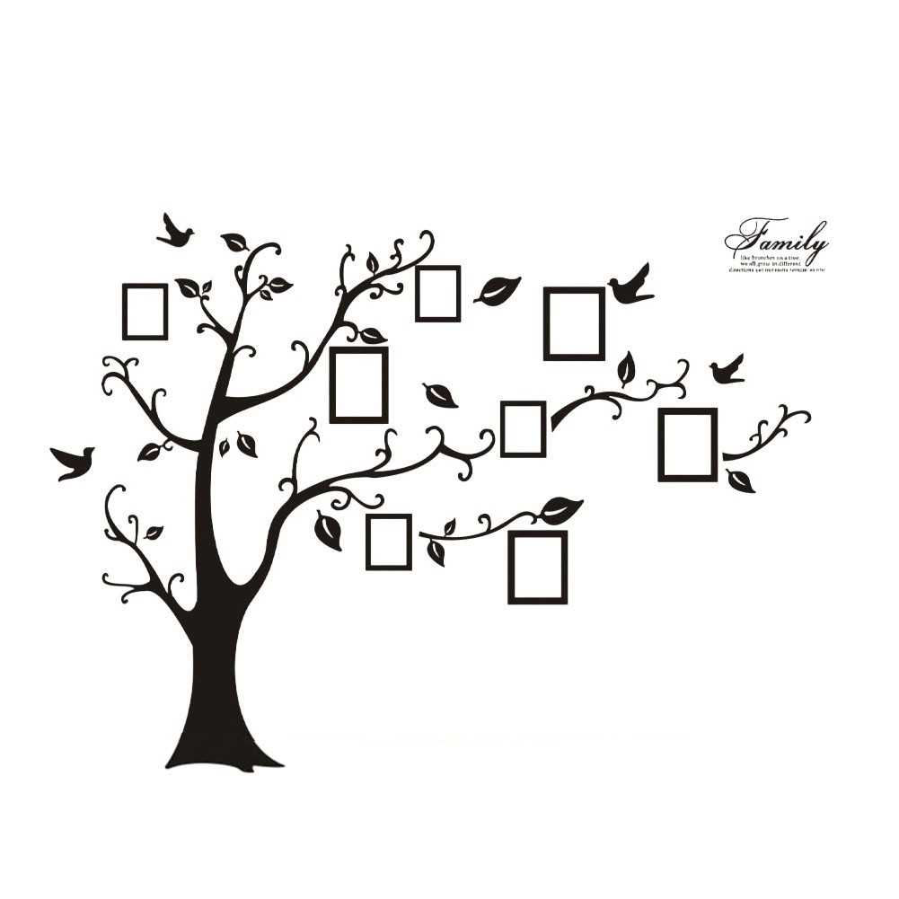 Embrace Memories Family Tree Collage Photo Frame for Captivating Focal Point