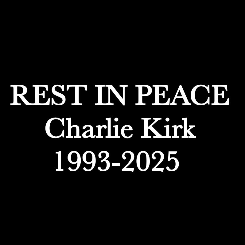 *Vinyl Decal Sticker – Die Cut weatherproof – Charlie Kirk Patriotism USA