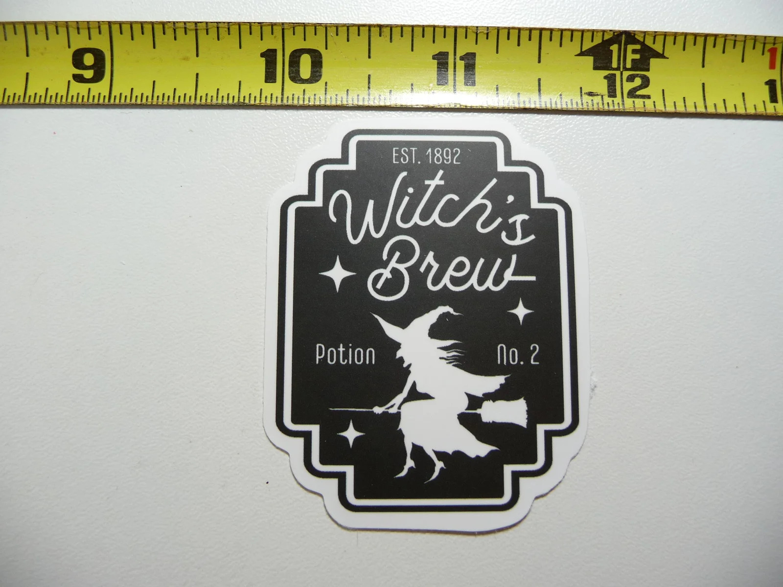WITCH'S BREW #2 SMALL STICKER DECAL WITCHCRAFT POTION SPELL WITCH GOTH FUNNY