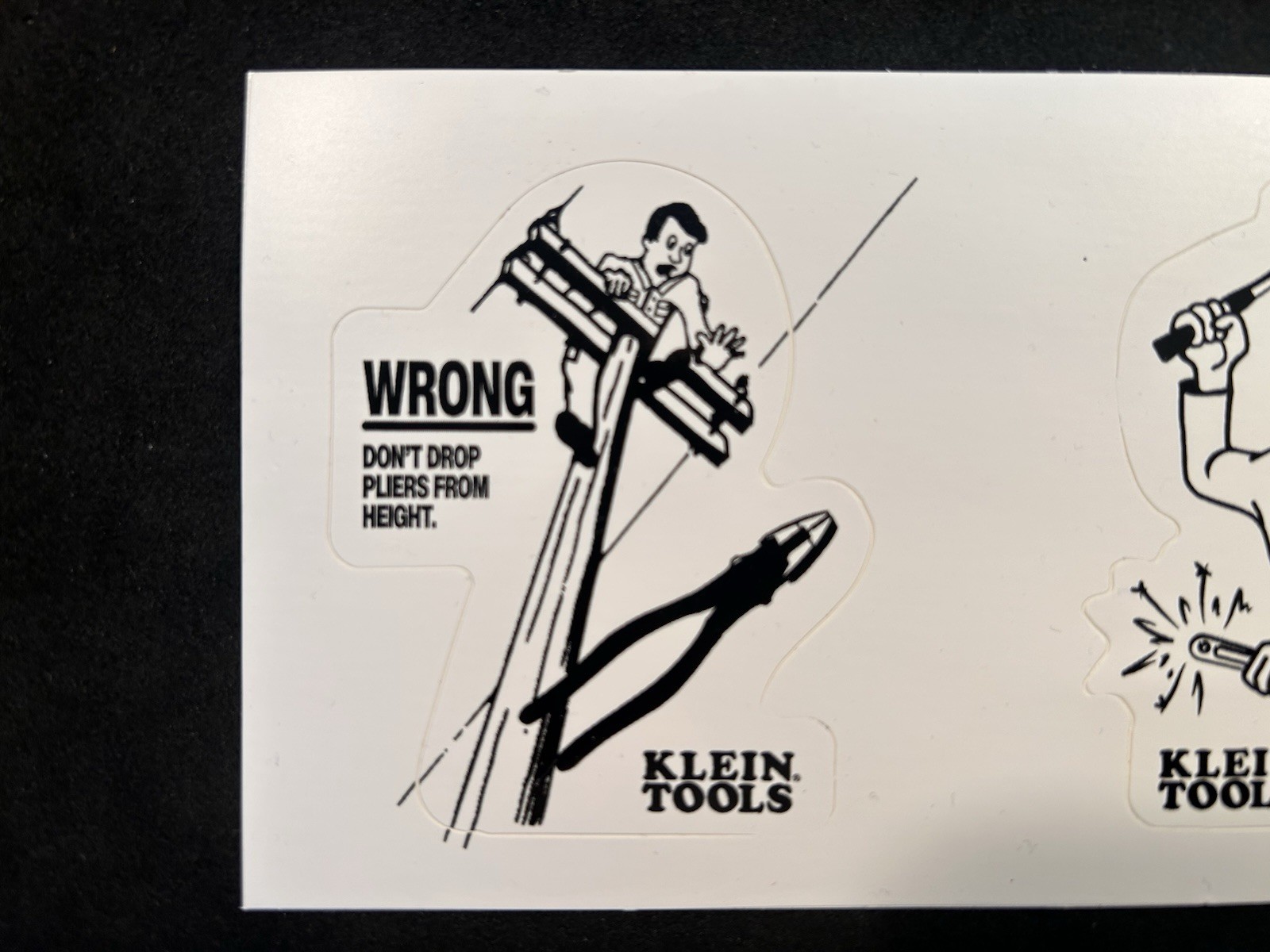 Klein Tools Tradesman Club Exclusive Giveaway Sticker 2025 Q2 Limited