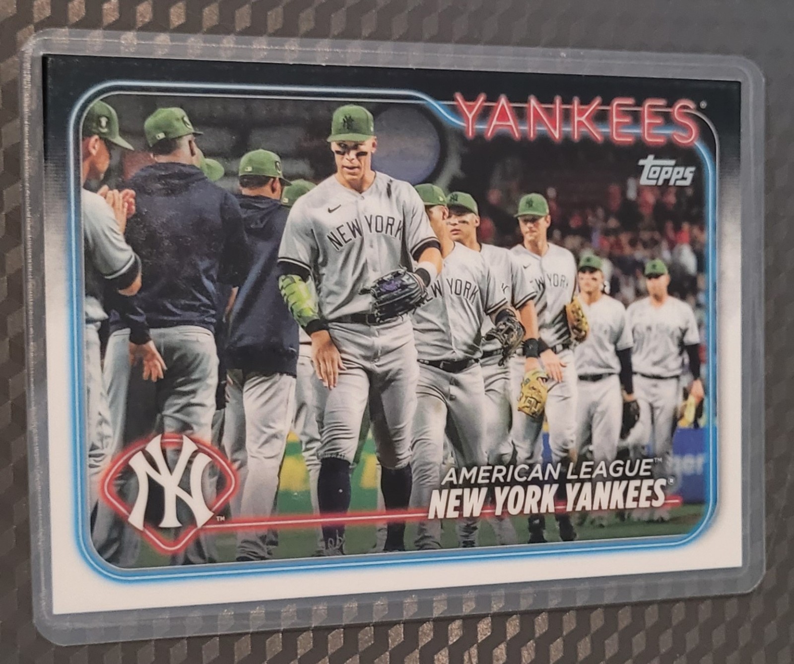 New York Yankees Team Cards Fridge/Locker/Cabinet Laminated Magnet