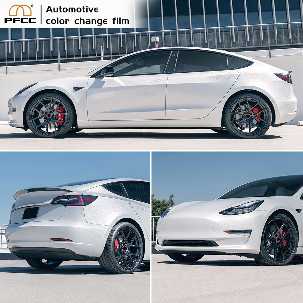 Tesla Model 3 20-23 PreCut Paint Protection Film Multi-Color Wrap Color Change