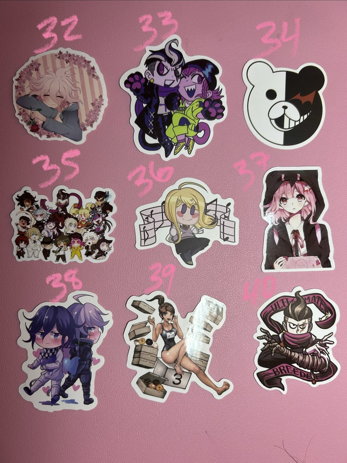 Splatoon , Final Fantasy And More Anime Stickers