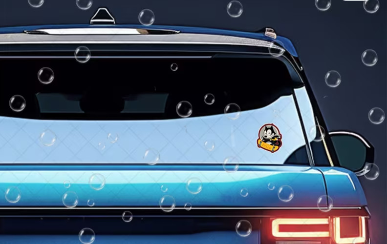 2pcs stickers Felix/Skateboard Vinyl Stickers – Sturdy, Easy-to-Apply Decal