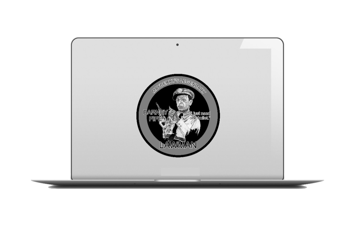 Andy Griffith Show (Mayberry's Lawman) – 4" Vinyl Decal Vehicle Cooler Laptop 25