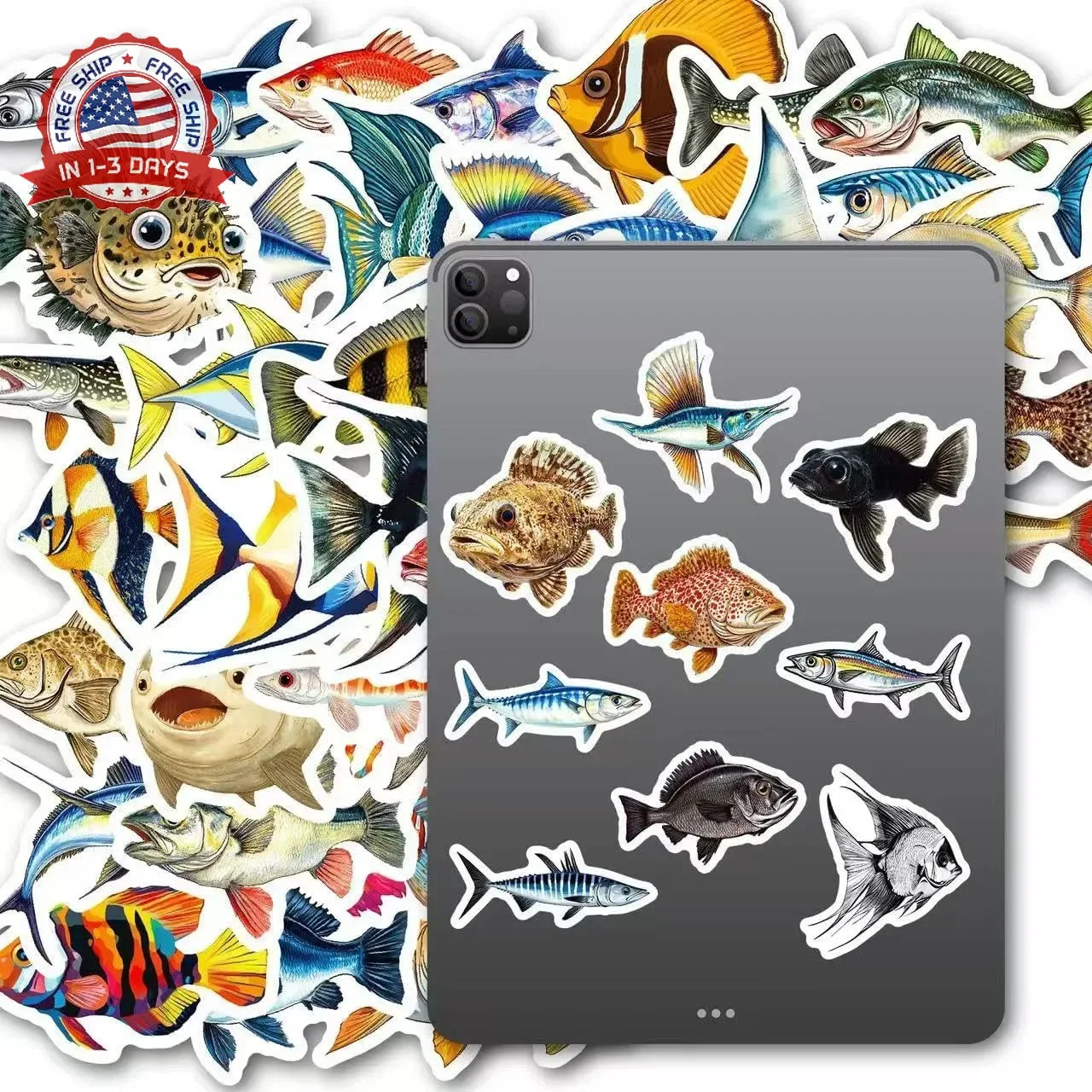 200 Pcs Cute Animal Stickers Bulk for Kids,Girls,Boys,Teens Adults.Waterproof Vi