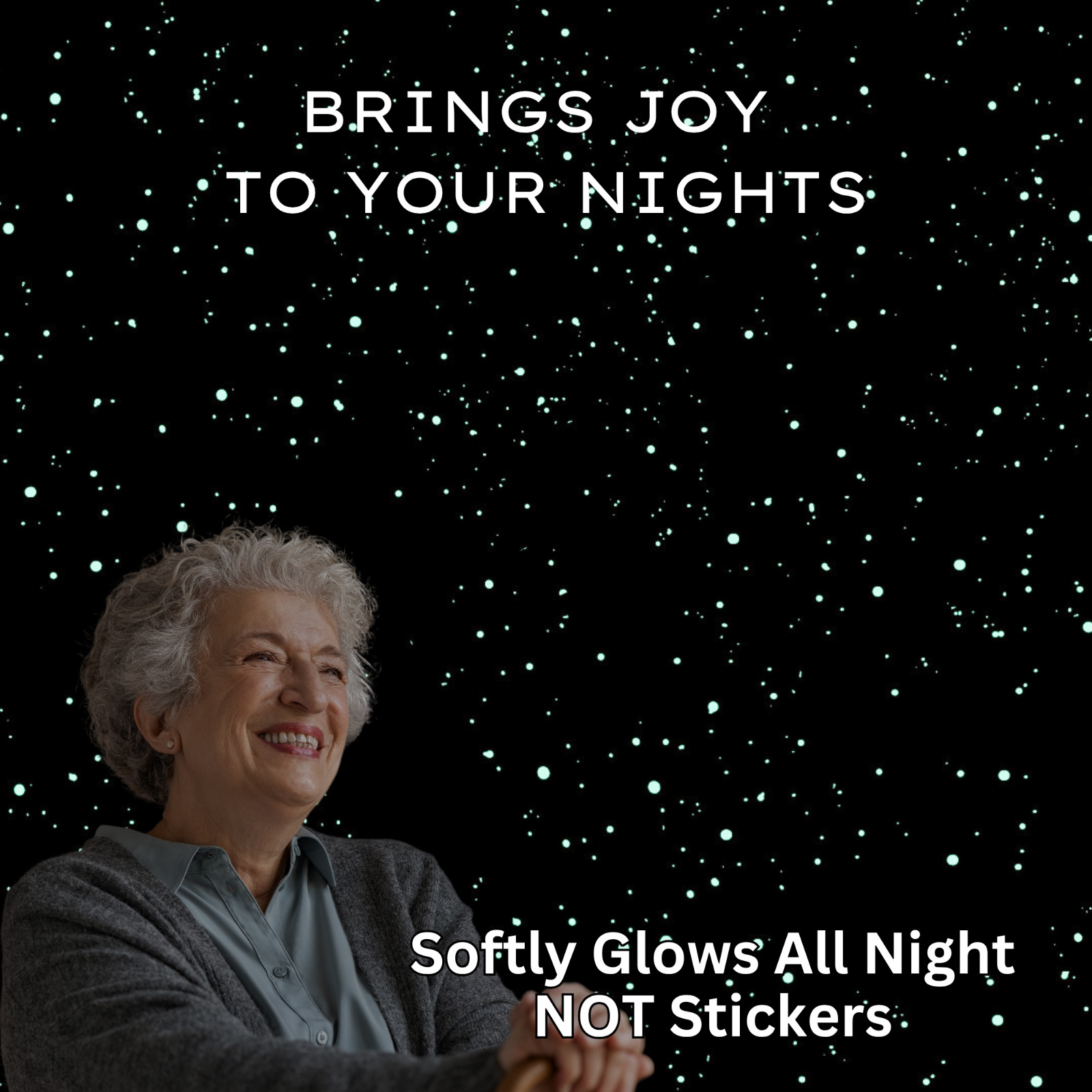 Glow in the Dark Star Kit – 5000+ DIY Realistic Ceiling Stars, NOT Stickers!