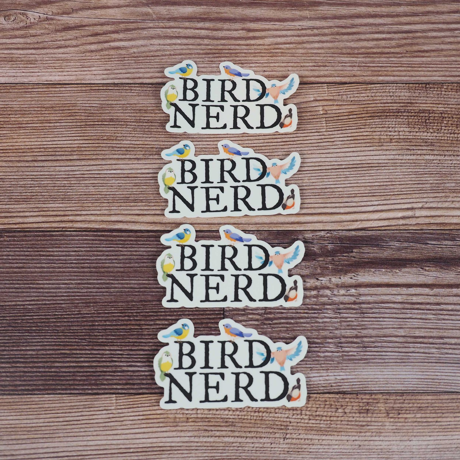 Bird Nerd Birding Sticker – Cute Birdwatcher Gift