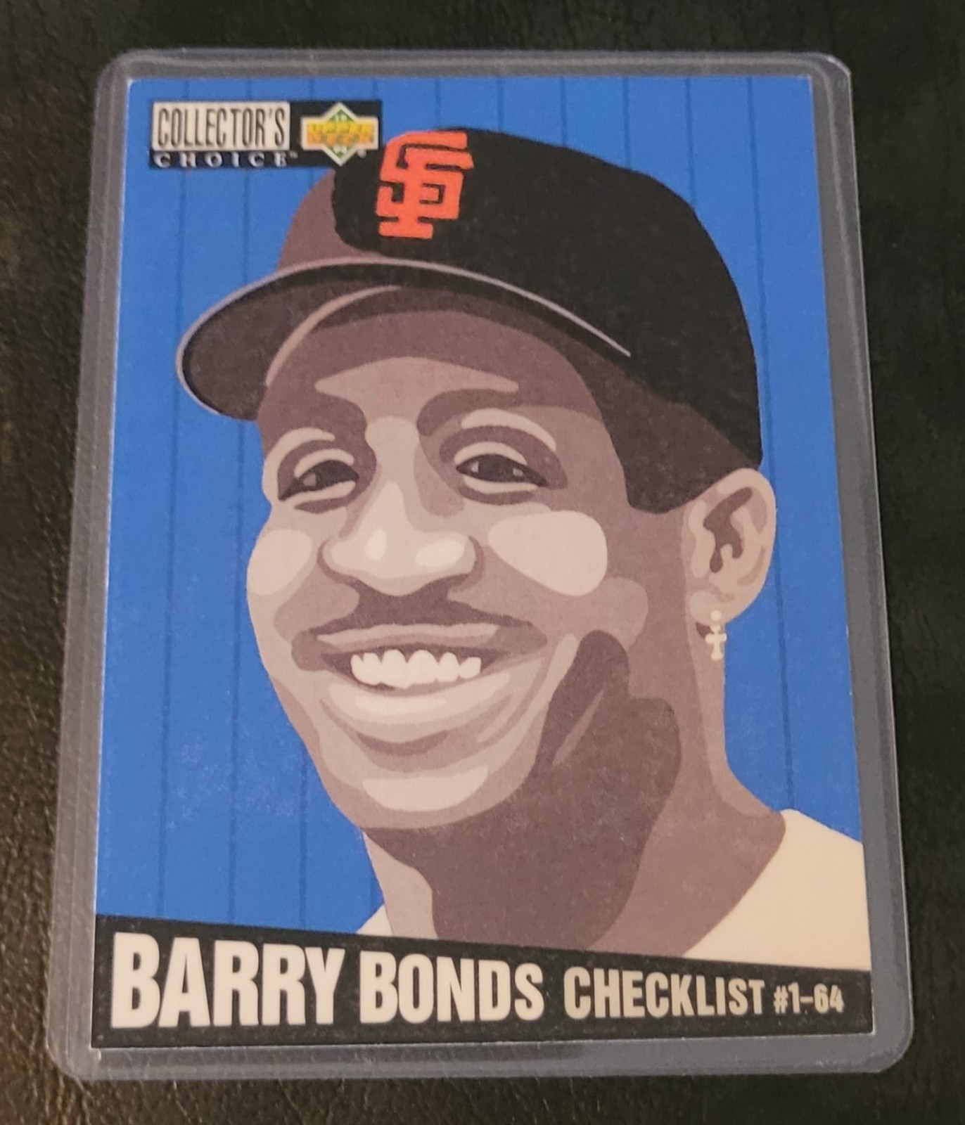 BARRY BONDS Baseball Card HOF Fridge/Locker/Cabinet Laminated Magnet