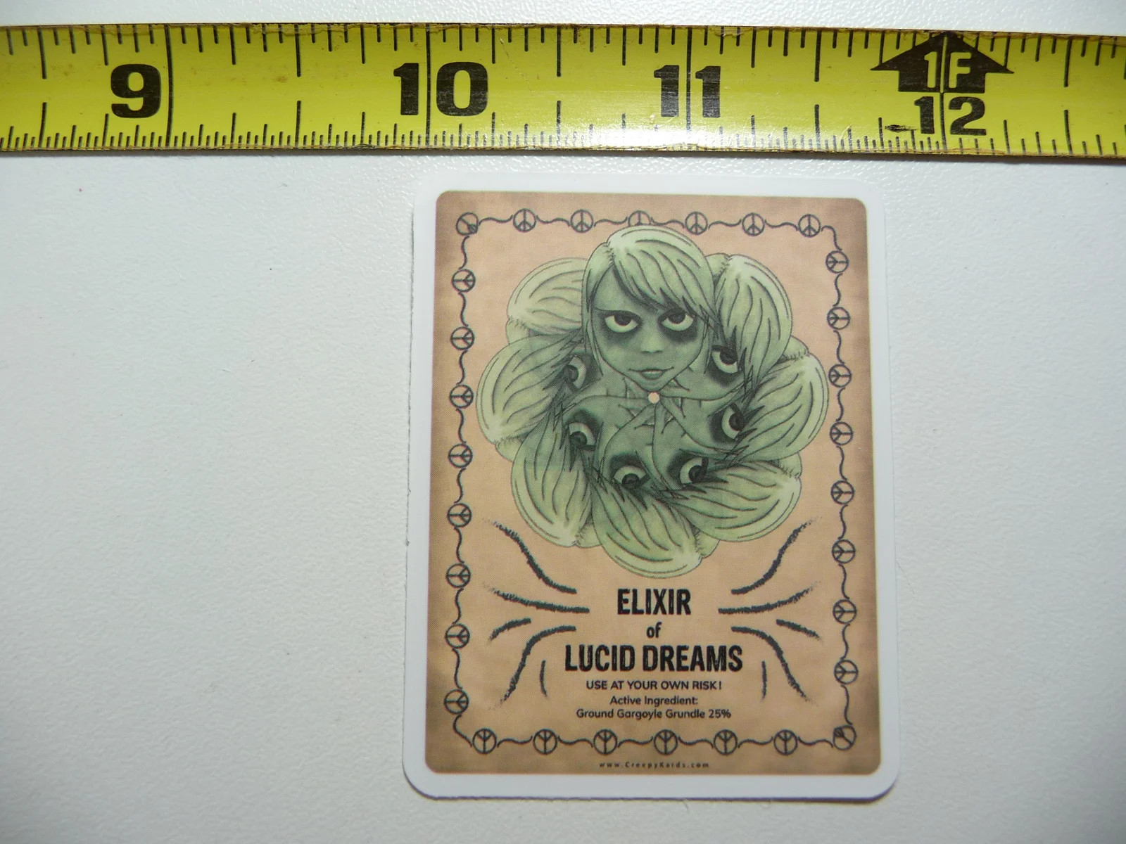 ELIXIR LUCID DREAMS SMALL STICKER DECAL WITCHCRAFT POTION SPELL WITCH GOTH FUNNY