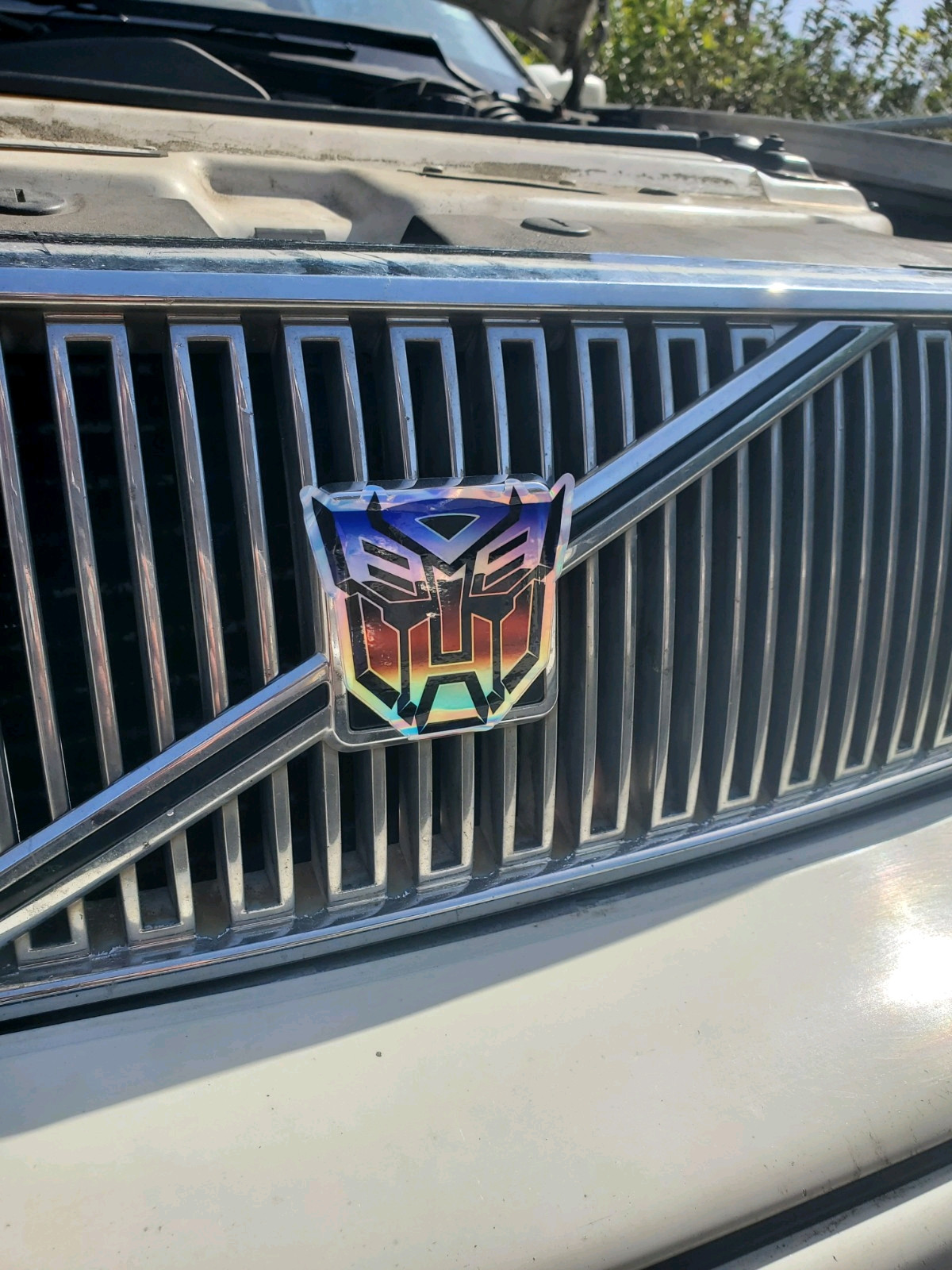Transformers Autobots Vinyl HOLOGRAPHIC car Decal Sticker WORLDWIDE 🌐 SHIPPING