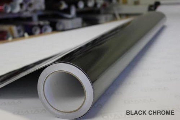 Black Mirror Chrome Vinyl Wrap Self Adhesive Film Air Release Bubble and Air-…
