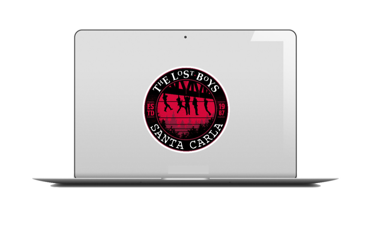 Halloween – Movie "The Lost Boys" – 4" Decal Car Truck Cooler Laptop Decor Frame