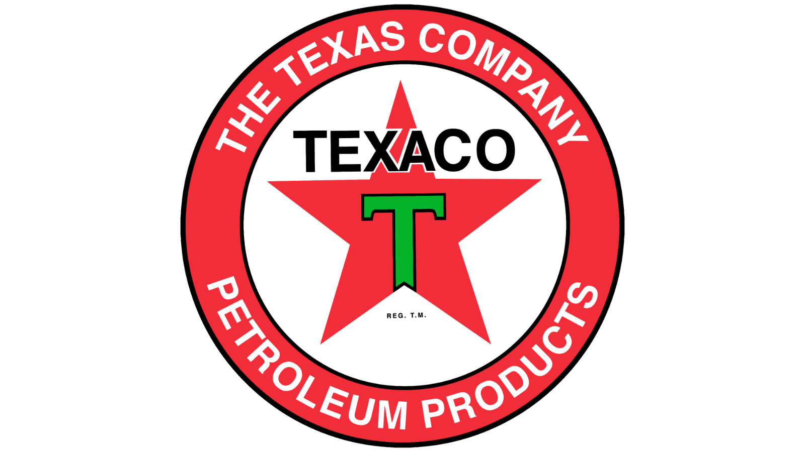 Texaco sticker weatherproof bumper vinyl decal