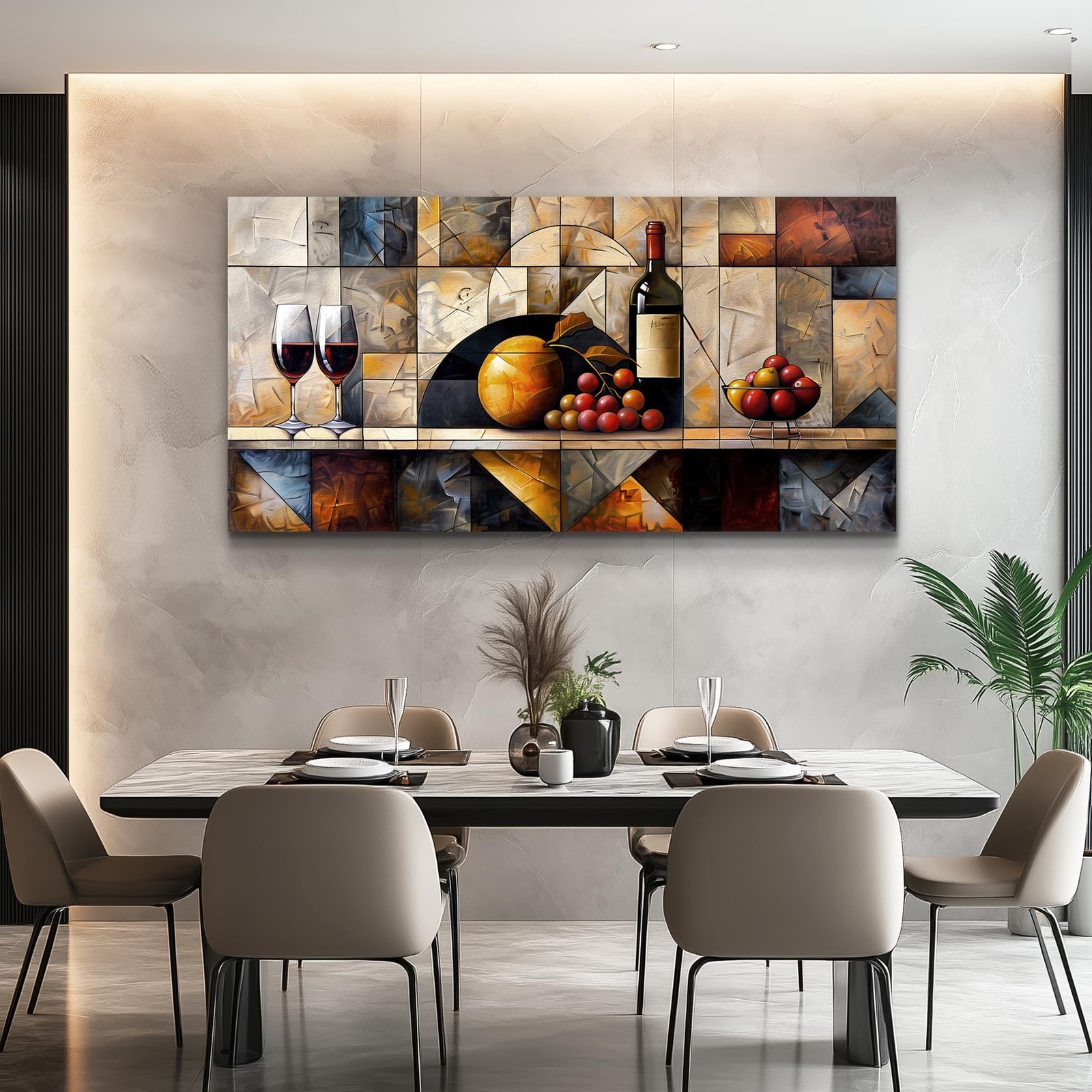 QIYILEXWART Canvas Wall Art For Living Room Wall Decor For Bedroom Kitchen Wa…