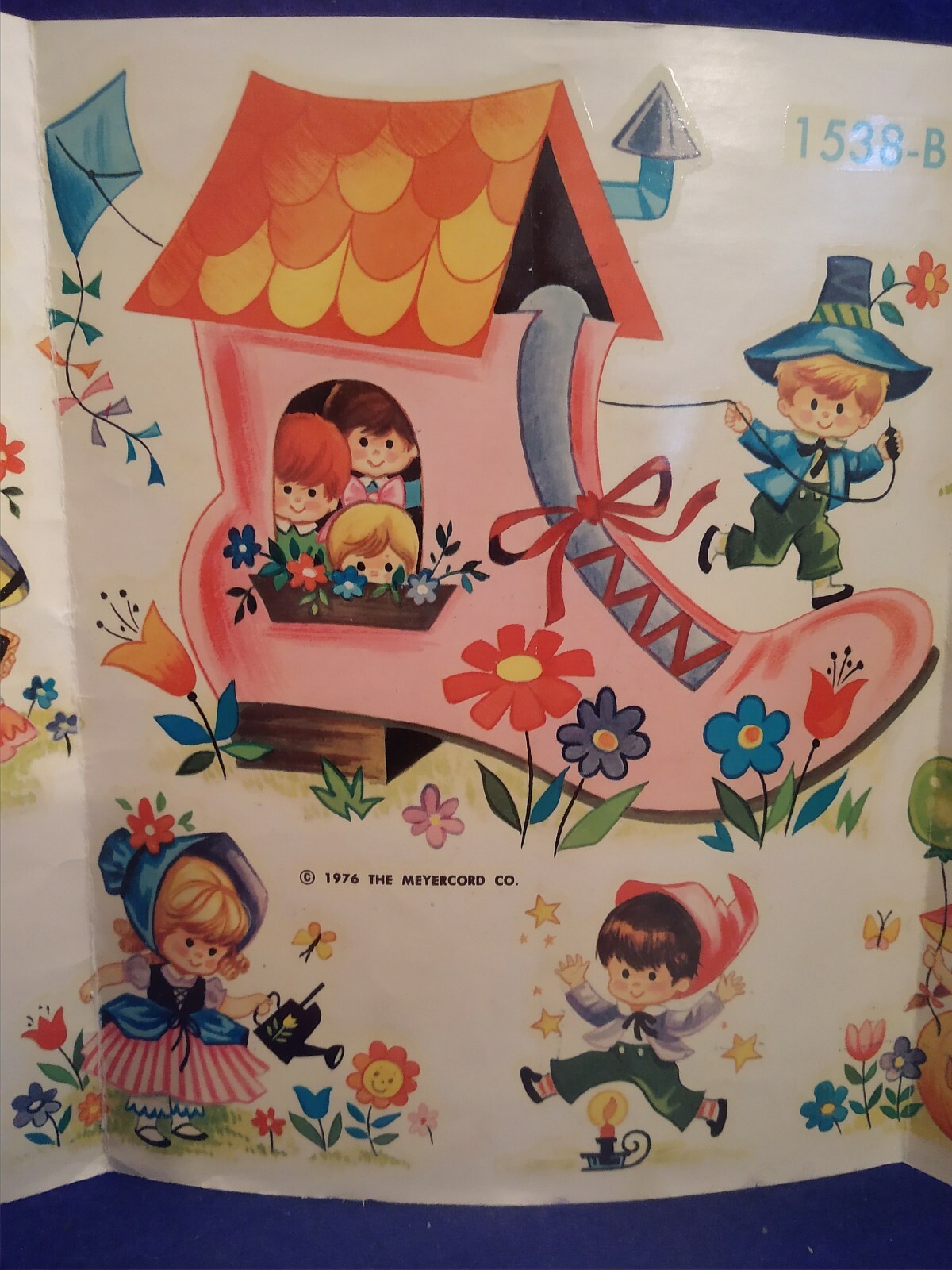 1976 Vintage The Meyercord Co. Decal Transfer 1538-B Unused – SEE PICS