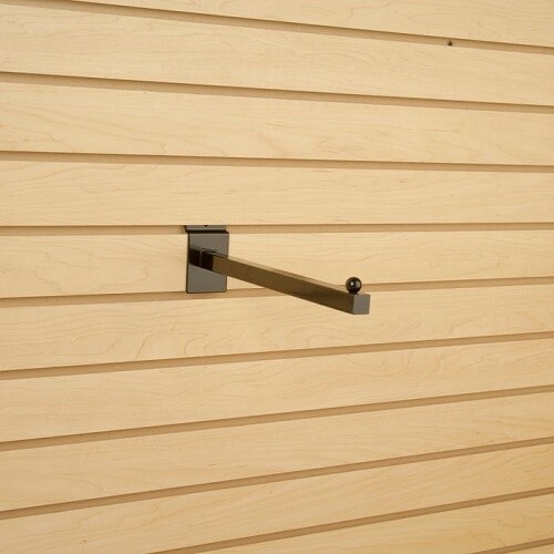 Econoco EBL/12 12" Square Tubing Faceout for Slatwall (Pack of 24)
