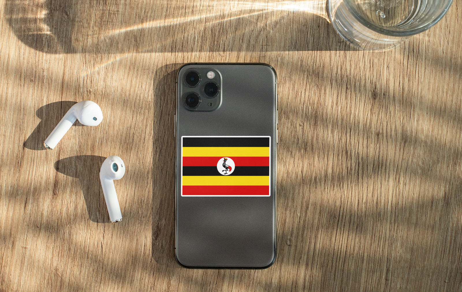 Uganda Flag Sticker Decal