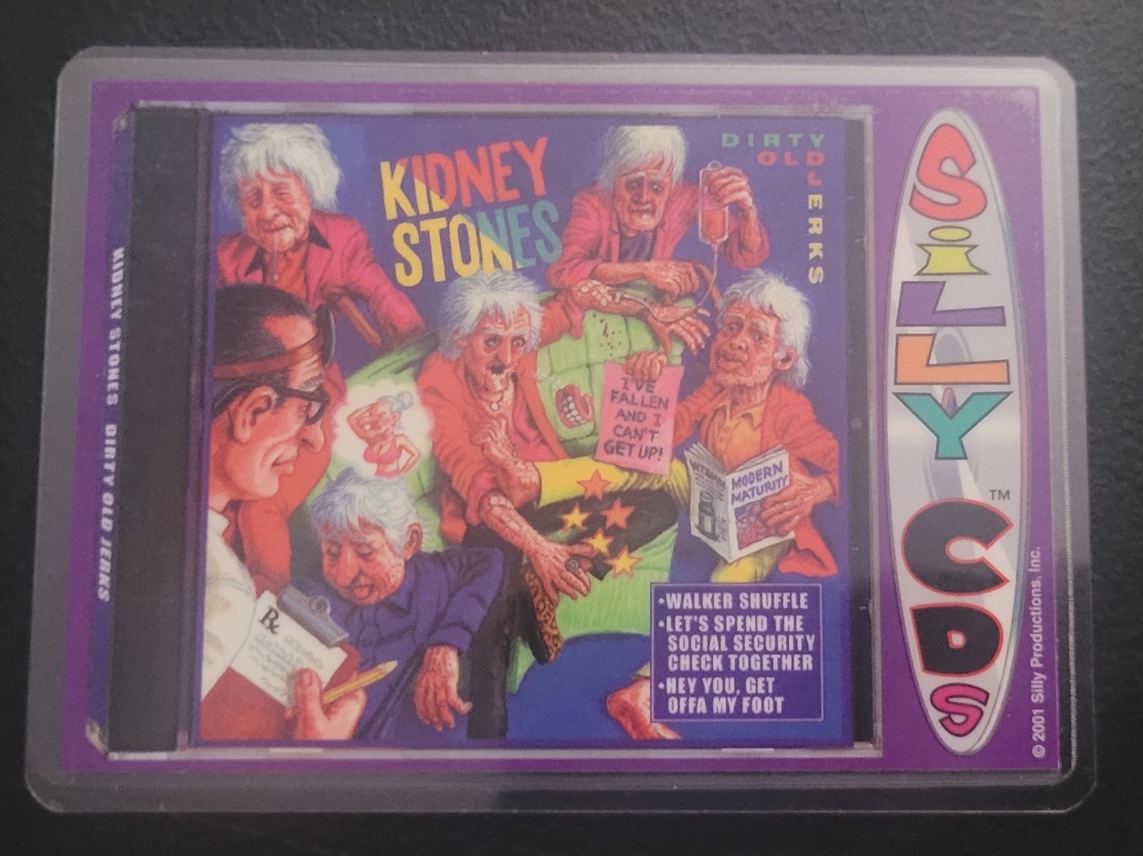 2001 Silly CD's Fridge/Locker/Cabinet Laminated Magnets Great funny GIFT Idea!