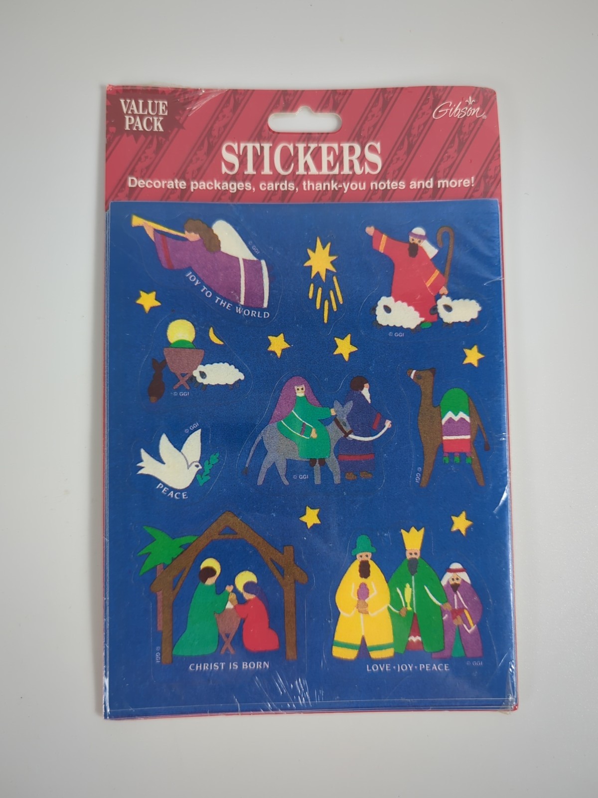 Mixed Lot Vintage 90s Sticker Sheets Animals Hearts Holiday Dinosaur