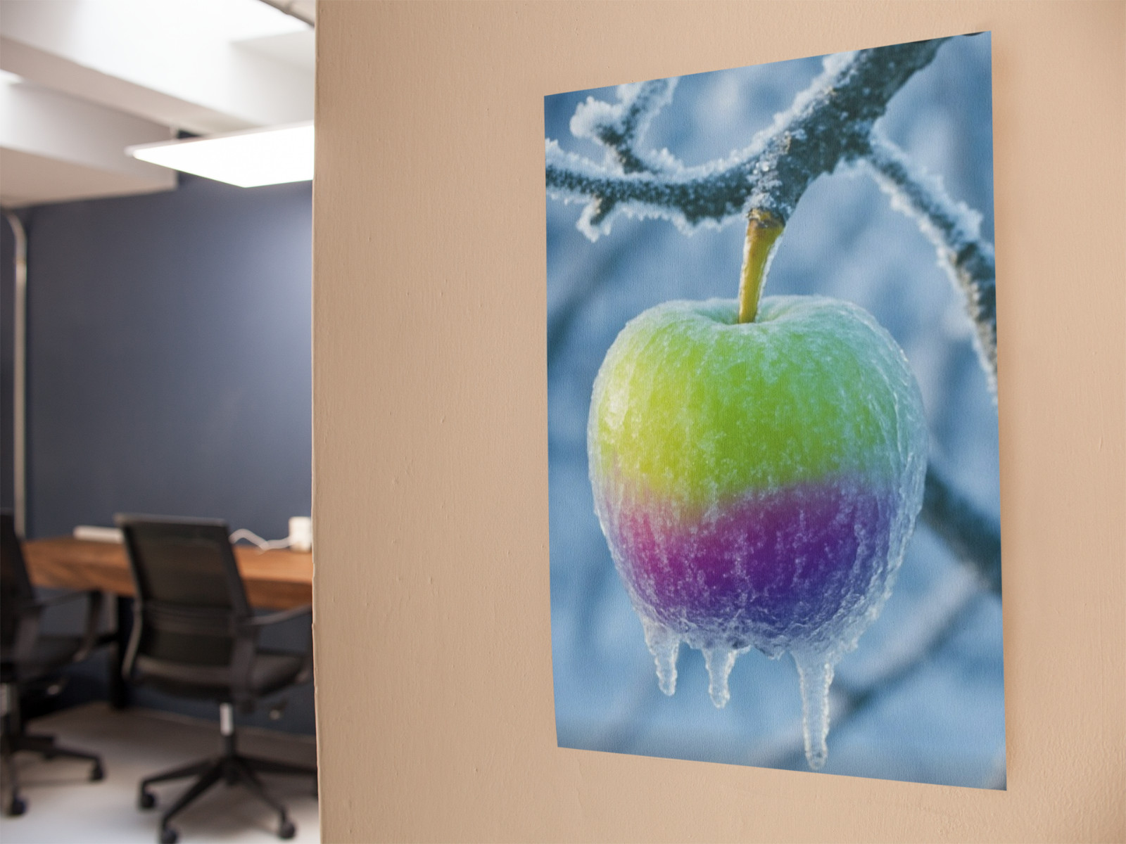 Frozen APPLE Cool Wall Graphic Vinyl Decal Poster (Removable Adhesive)