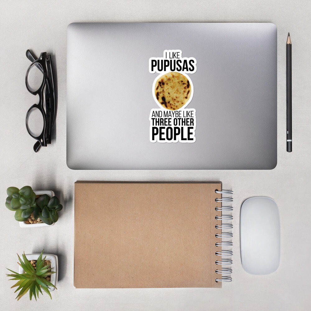 Pupusas Sticker Salvadorian Food El Salvador Vos Puchica Women Men Salva Mex