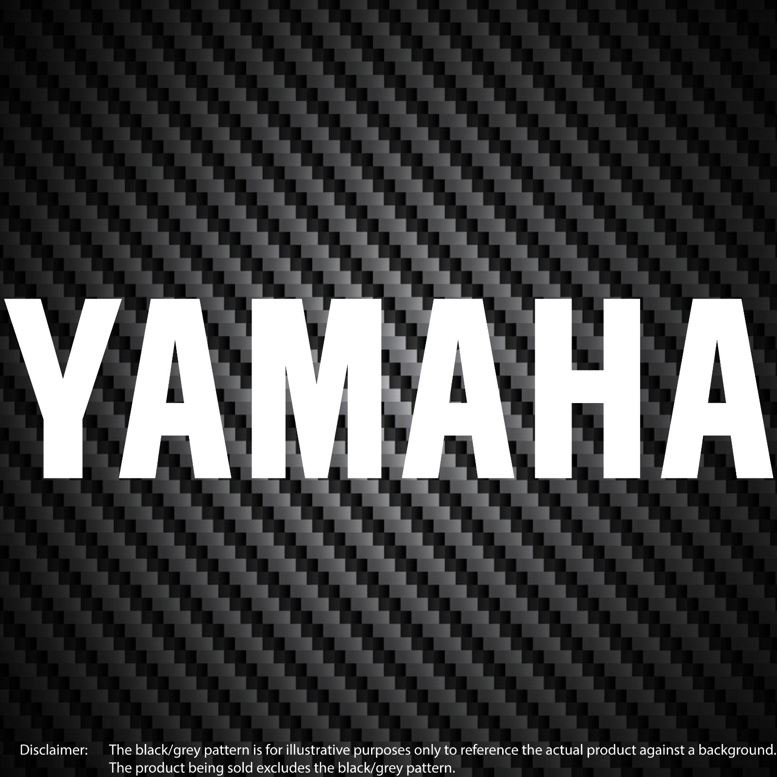 2x Yamaha Logo 3" Vinyl Decal Sticker Window Racing Motorcycle MX Off Road ATV