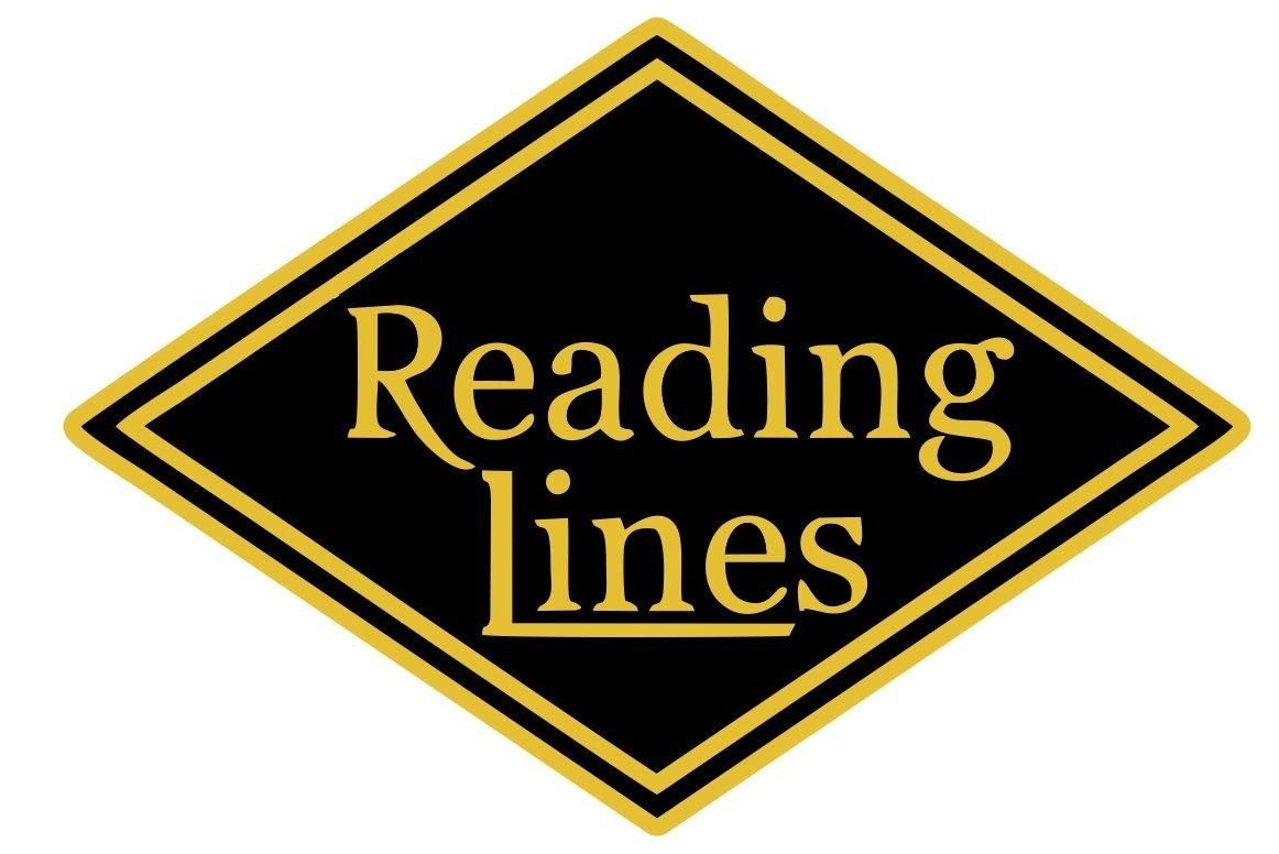 Reading Lines Railroad Railway Train Sticker Decal R8339