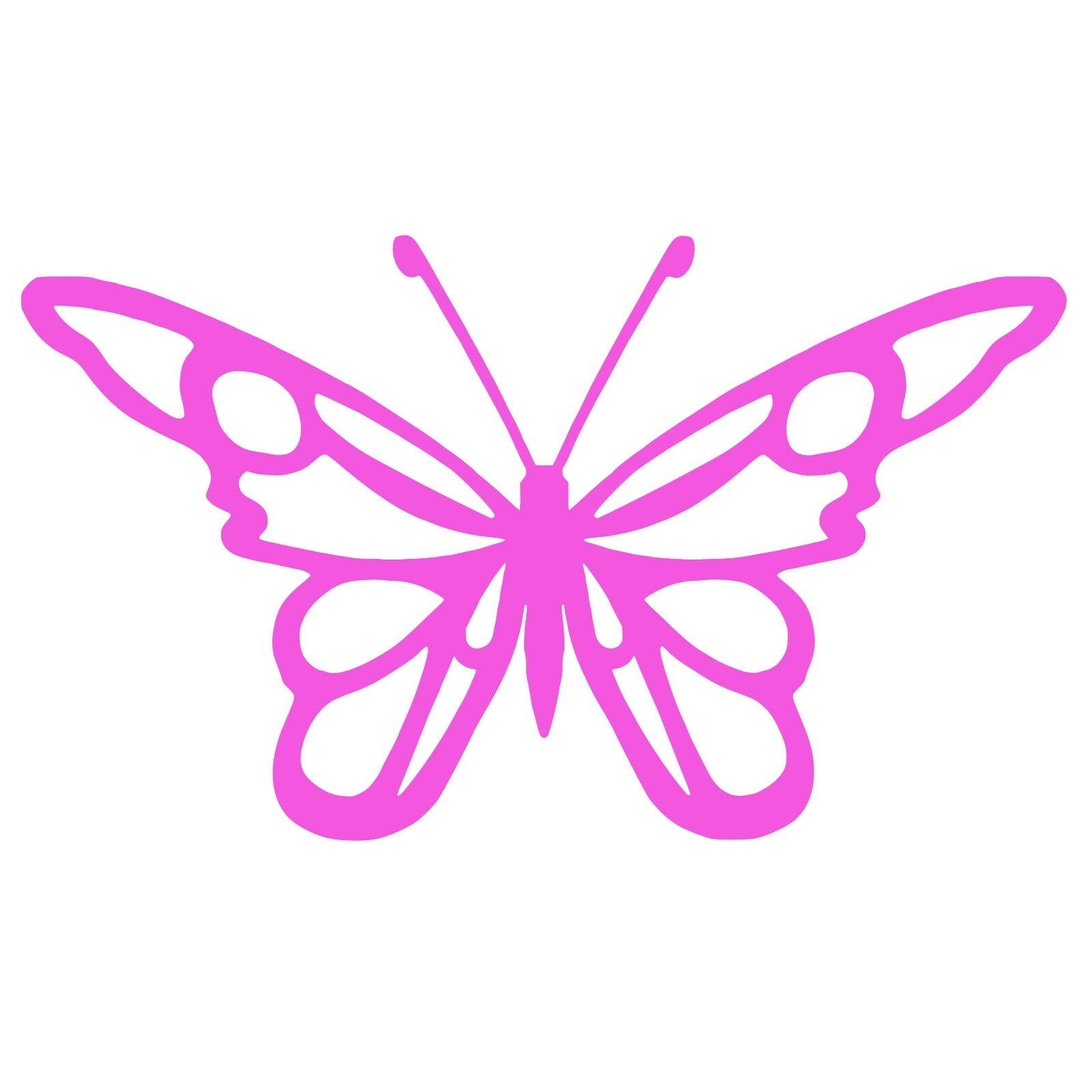 Butterflies Decal Fantasy Sticker