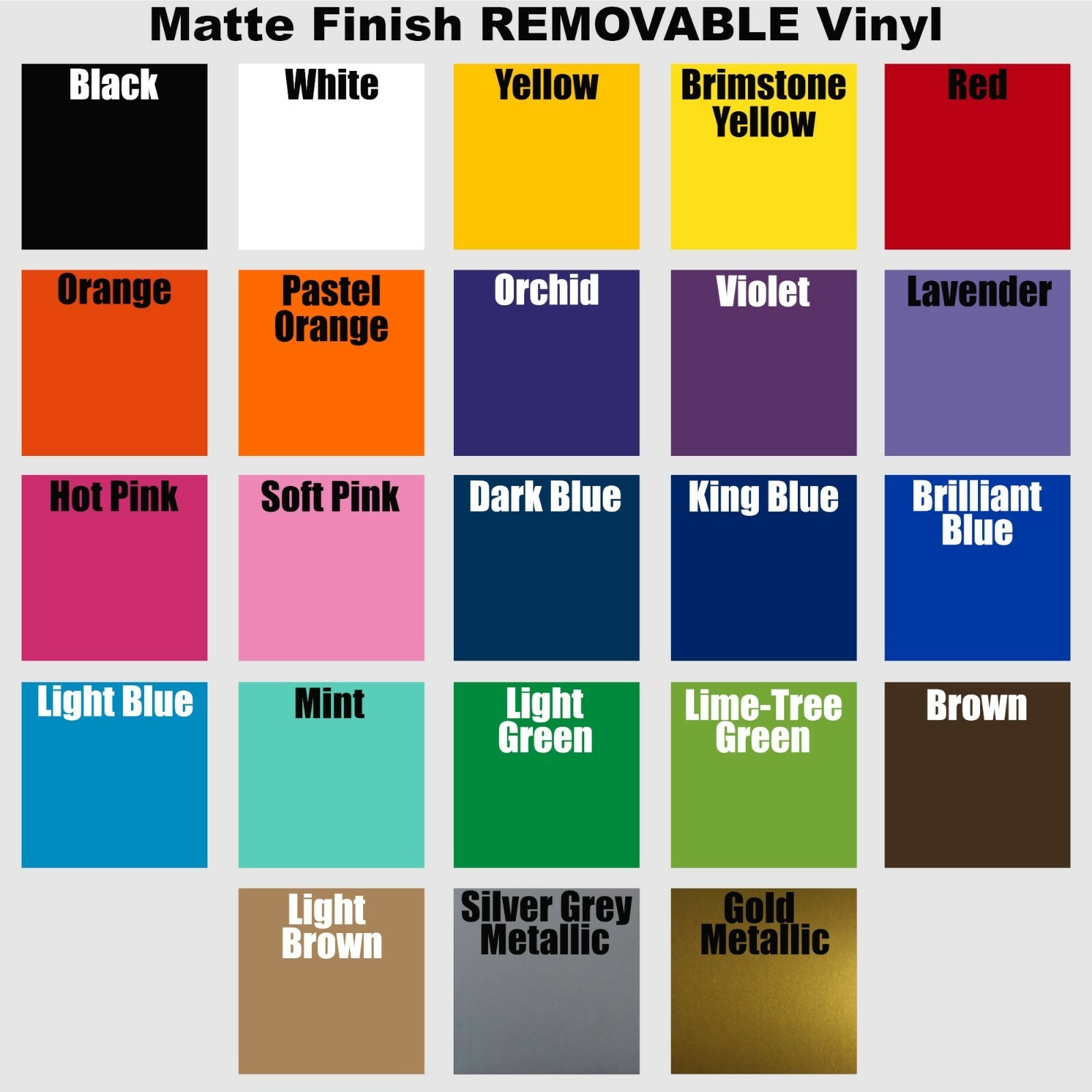 Star stickers Pick your size and color Removable indoor Matte vinyl wall decals.
