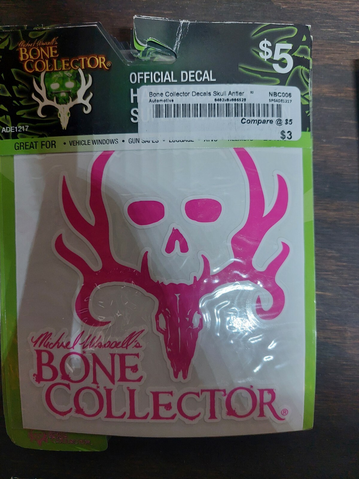 @Vinyl Decal 5" Hunting, Fishing, Realtree, Bone Collector Car Truck Window New@