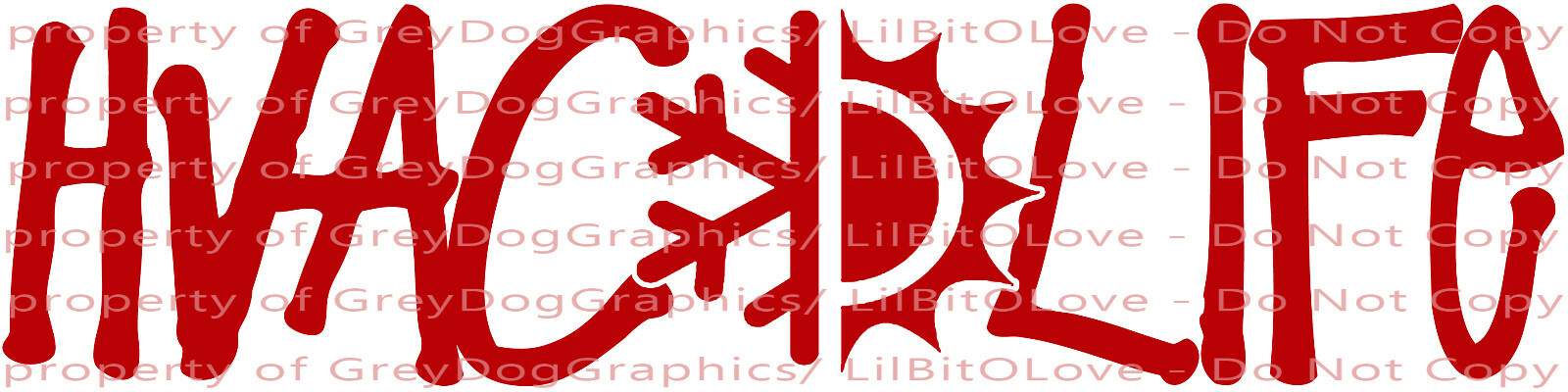 HVAC LIFE VINYL DECAL CONSTRUCTION HEATING AIR CONDITIONING CONDITIONER STICKER