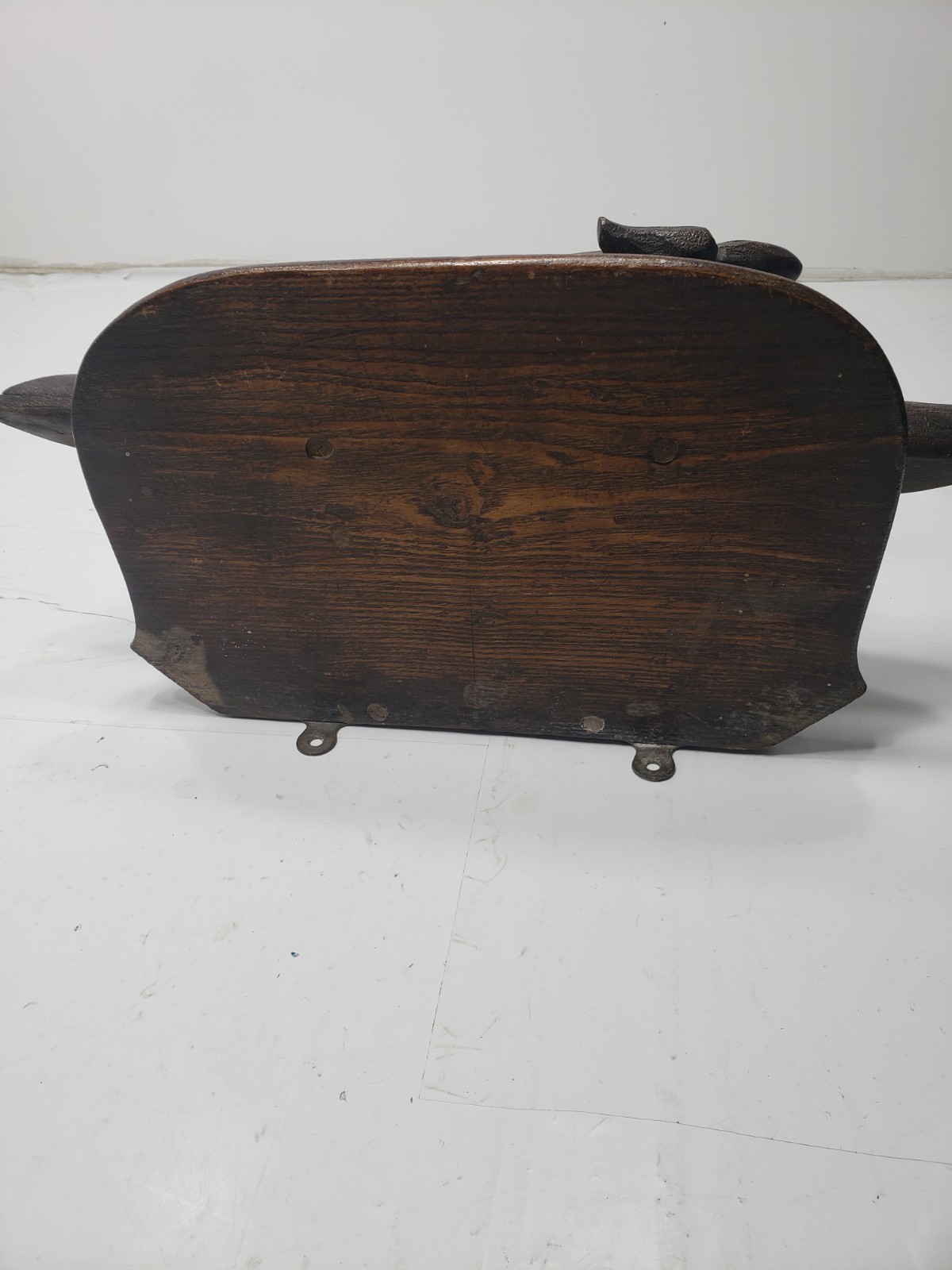 Antique Mid-Late 19th Century Black Forest Carved American Eagle Wall Shelf