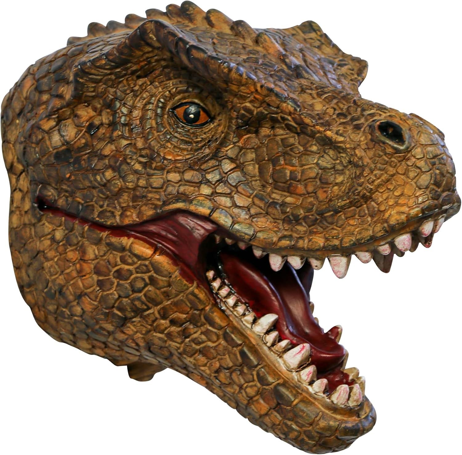 Realistic Small T-Rex Wall Mount Sculpture
