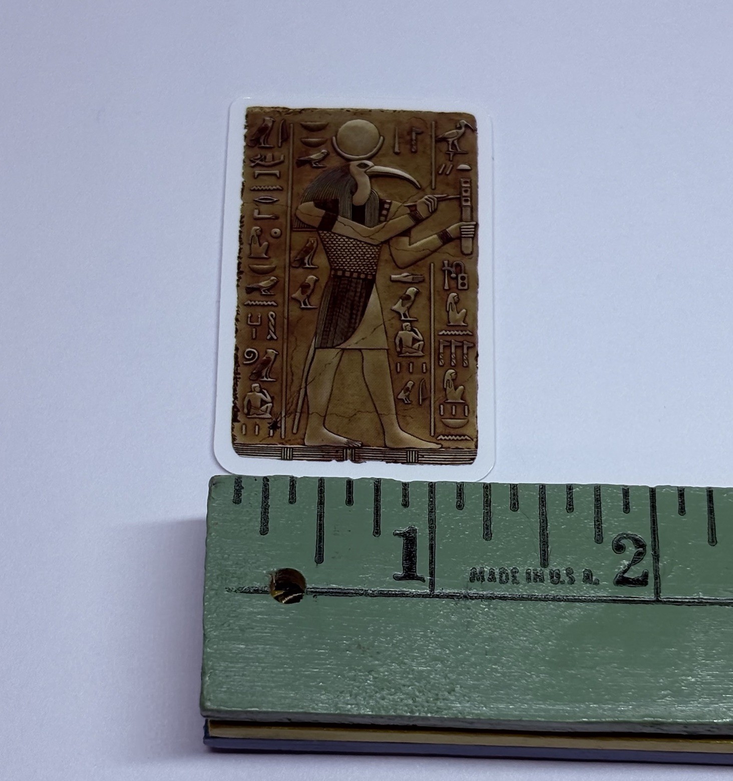 Thoth Egyptian God Sticker Decal Mythical Egypt Art Vinyl Journal Decor Tc9