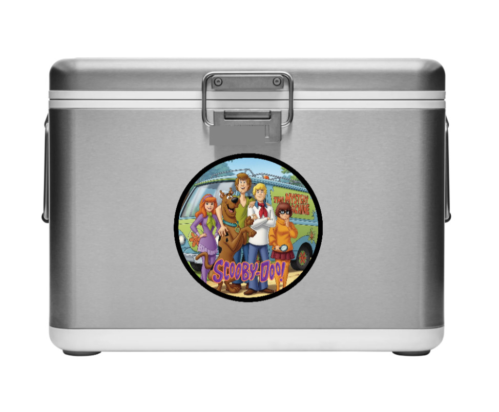 Scooby Do (Gang) – 4" Handcrafted Vinyl Decal Car Laptop Cooler Journal Decor 26