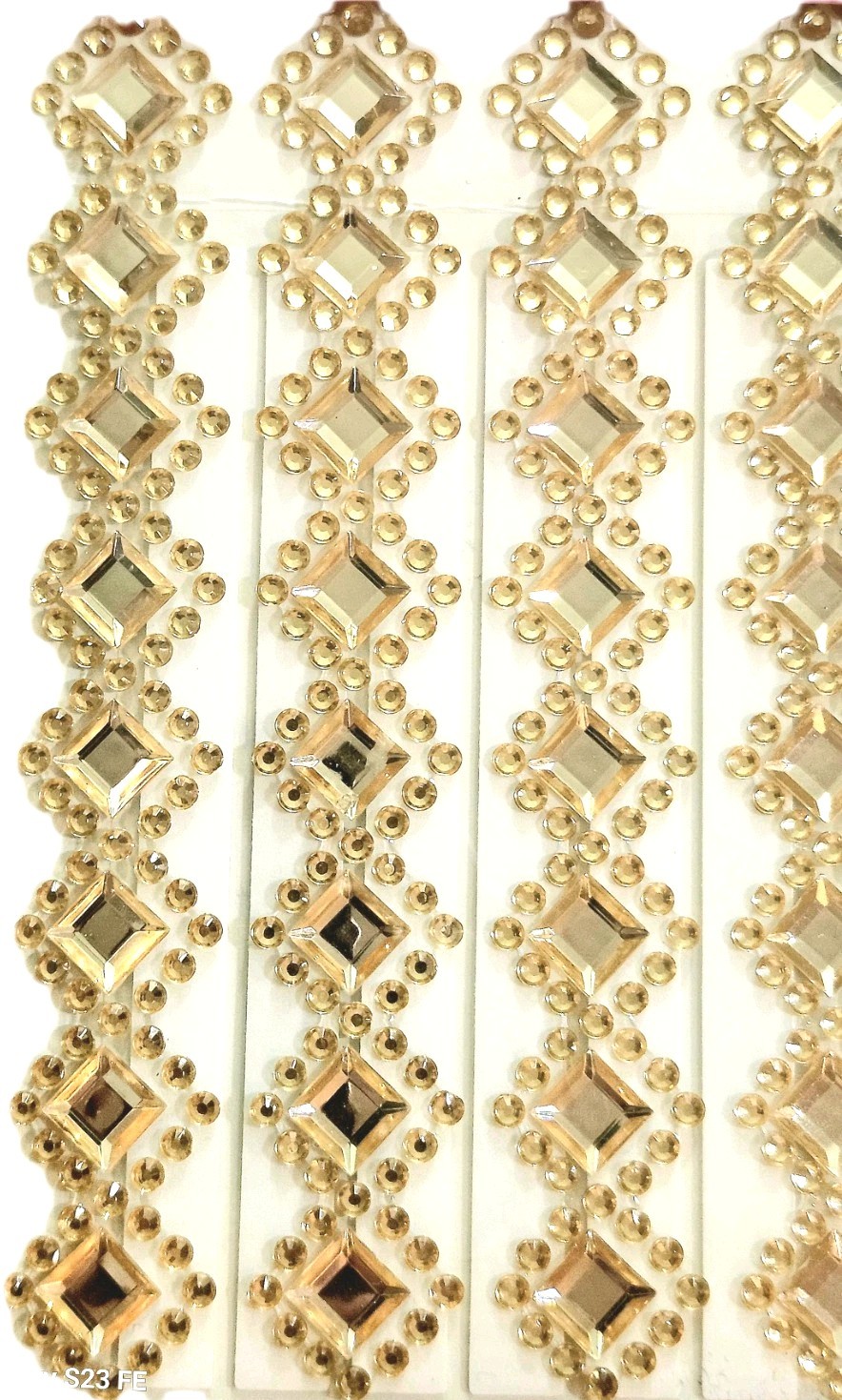 DIY Fashion Gems For Footwear/Tech/Sunglasses/Scrapbooking Borders. Set Of 4 NEW